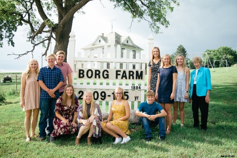 Borg family in Nebraska